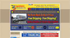 Desktop Screenshot of hjcloseouts.com